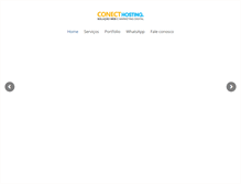 Tablet Screenshot of conecthosting.com
